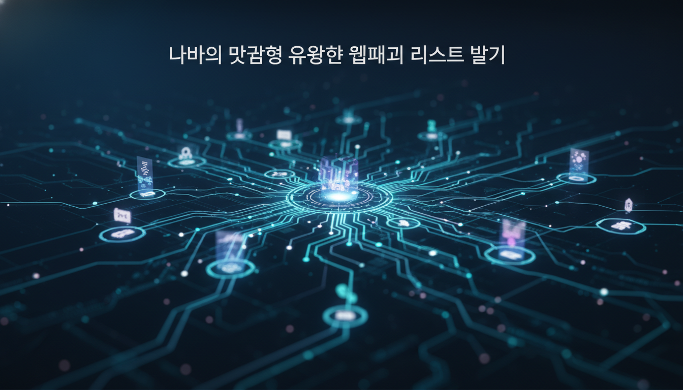 chat-up.xyz - 나만의 맞춤형 유용한 웹페이지 리스트 만들기 관련 안내 이미지